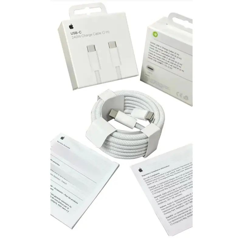 Cabo USB-C para lightning 2M