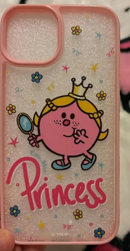 Capa de iphone 14 normal de Princesa