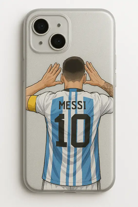 Capa iPhone 15 Pro Max – Messi Argentina