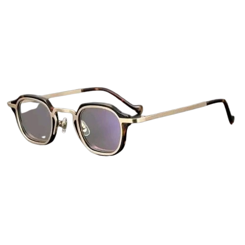 Óculos Masculino Gold Frame