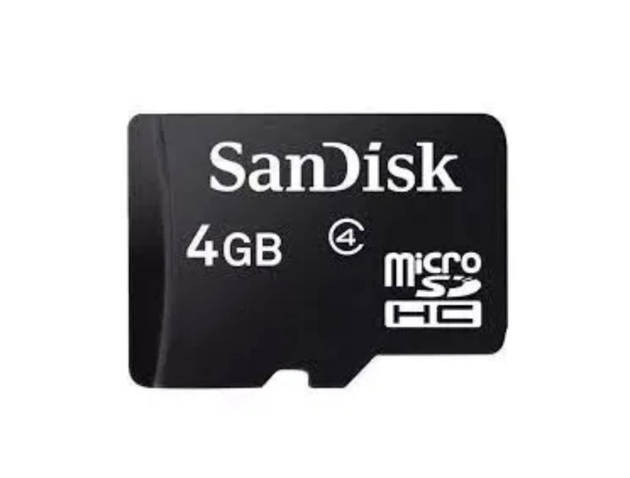 Cartão de memória de 4GB