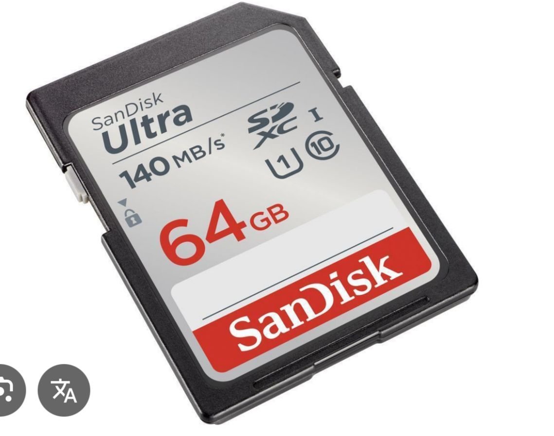 Cartão de memória para camêra de 64GB