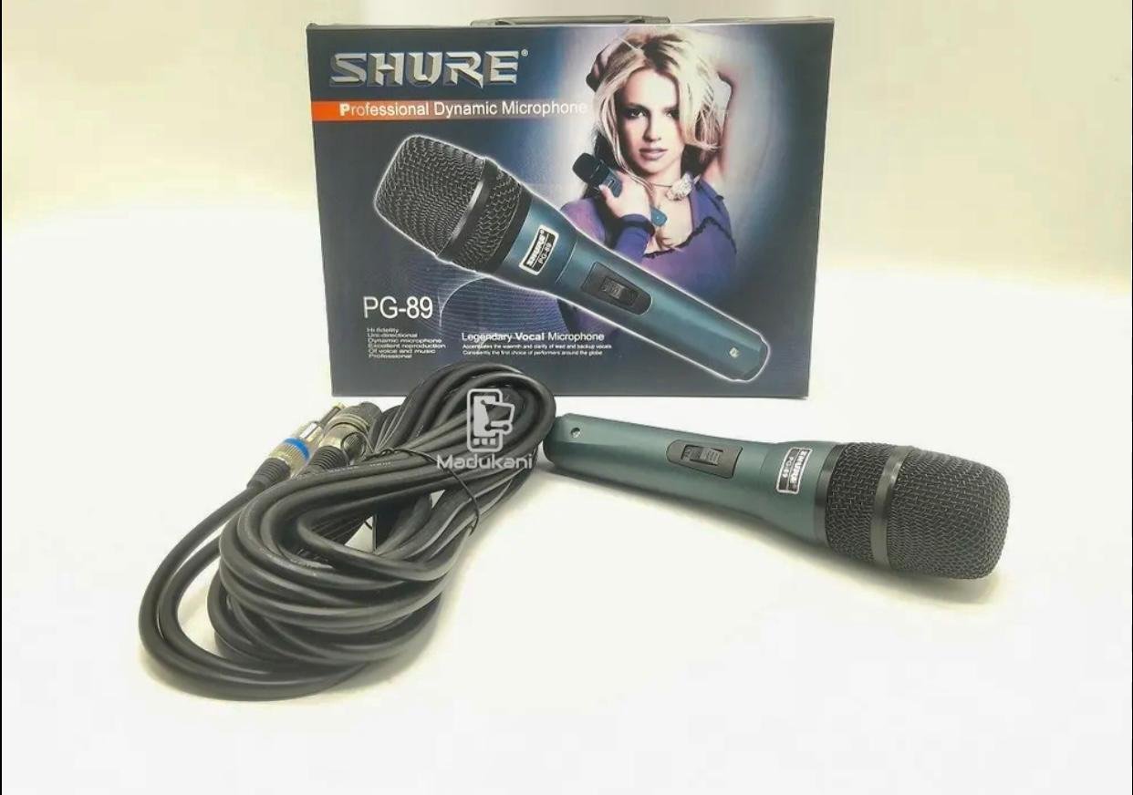 Microfone Profissional com fio