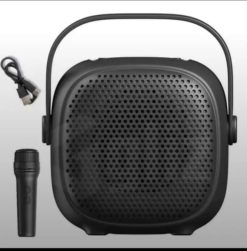 Coluna com Microfone