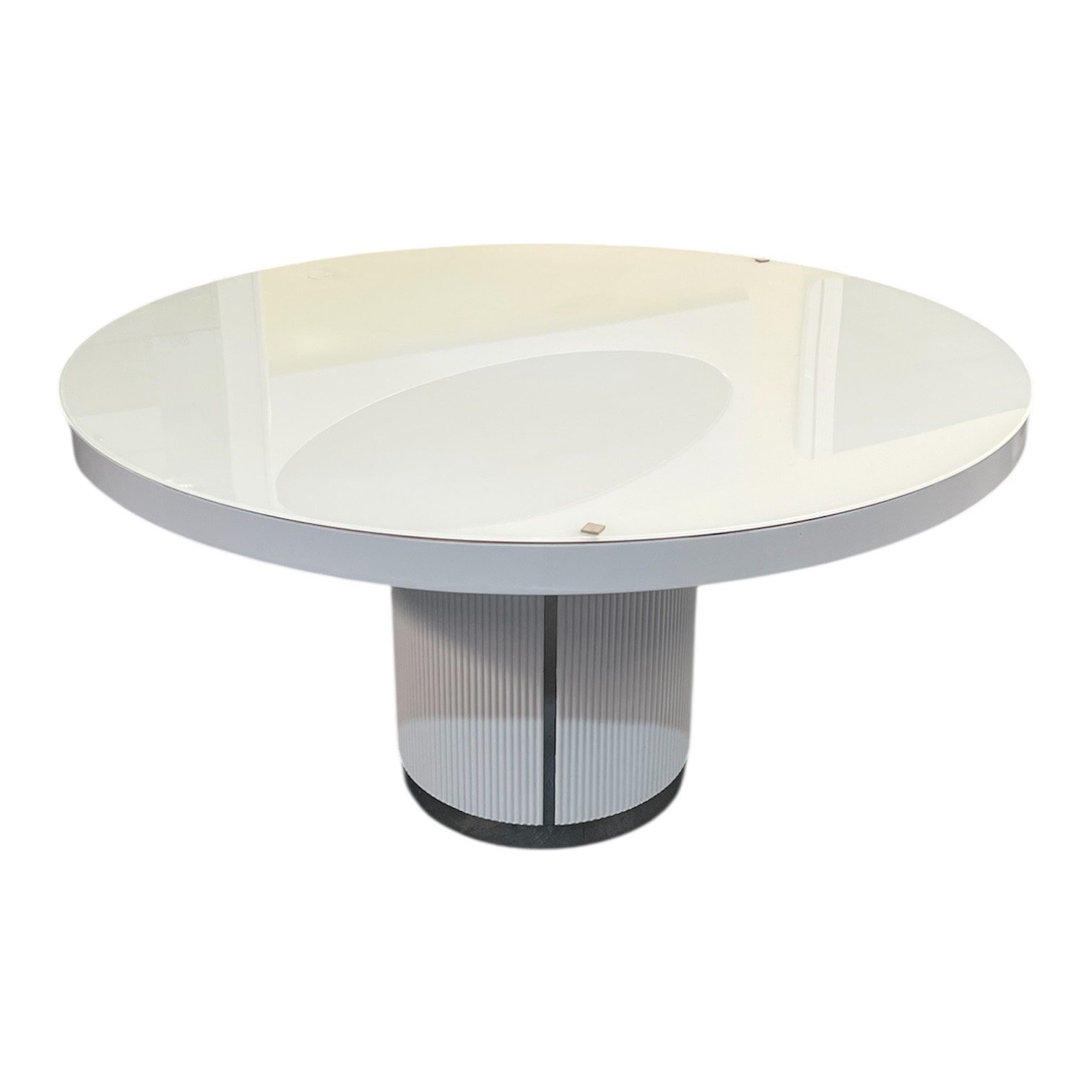 Mesa de Jantar Aurora White Round