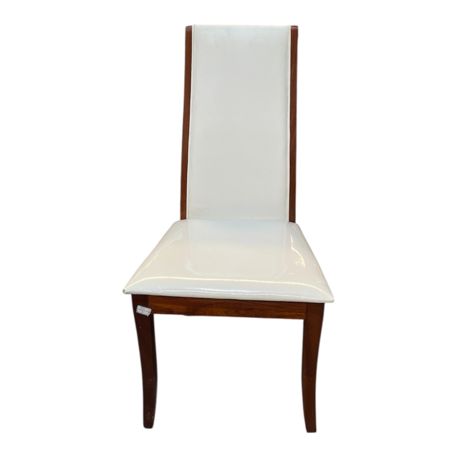 Cadeira Estofada Classic White Wood