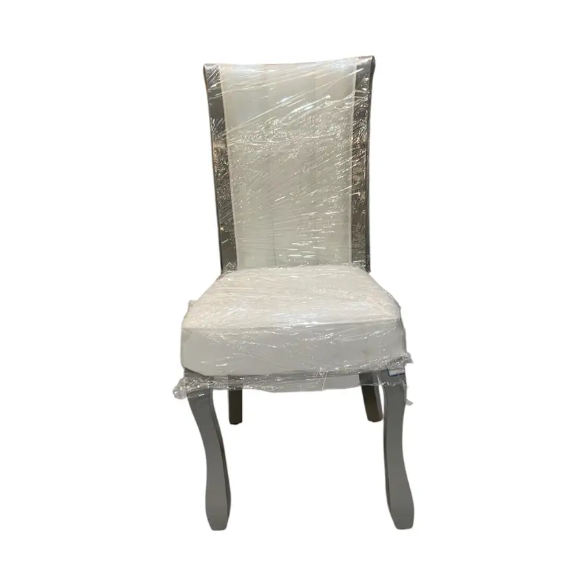 Cadeira Elegance Classic White Estofada