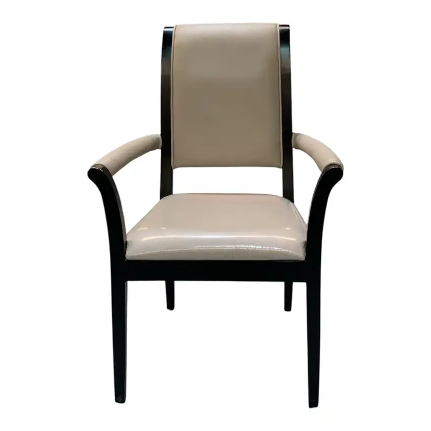 Cadeira Elegance Duo Beige com Braços