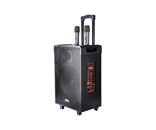 Coluna de som portátil com trolley