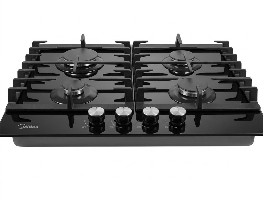  Fogão Cooktop Midea 4 Bocas