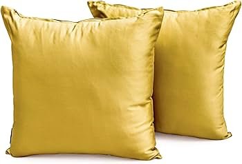 Almofada Decorativa Dourada Versátil para Sofá e Cama