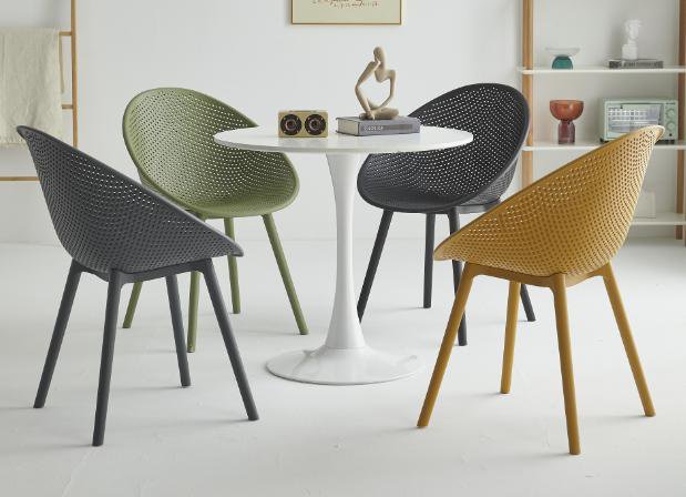 Cadeira de design moderno em polipropileno 